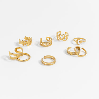 Triple Toe Ring