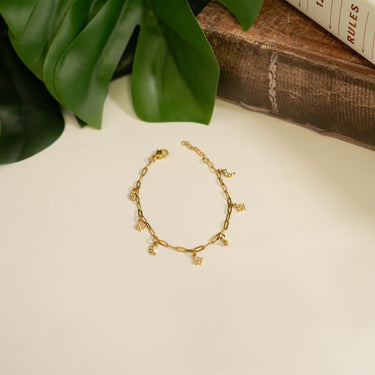 Moon & Star Charm Bracelet