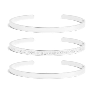 Love Languages 3 Pc Bangle Set