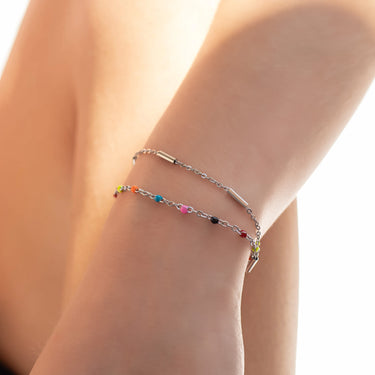 Satellite Bar Chain Bracelet