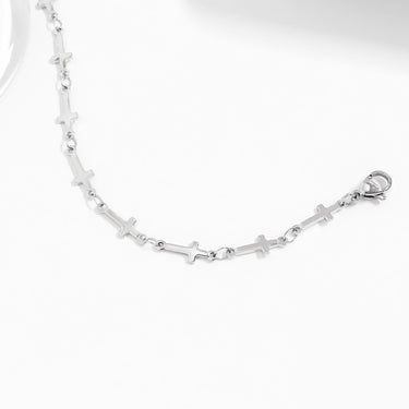 Cross Chain Bracelet