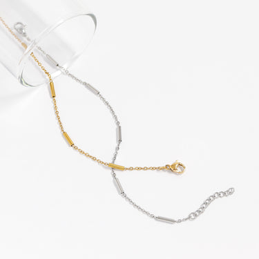 Satellite Bar Chain Bracelet