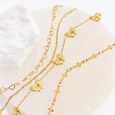 Cross Chain Bracelet