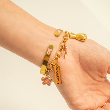 Adjustable Bangle F*ck Cancer
