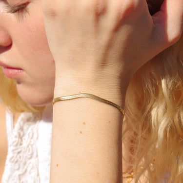 Herringbone bracelet