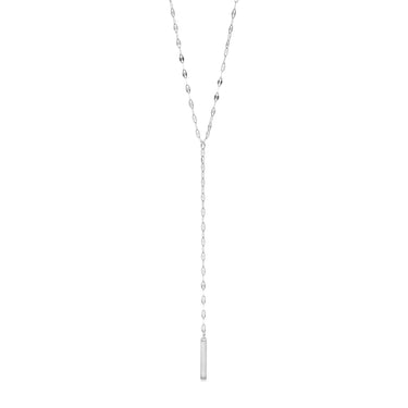 Y-Shaped Blank Bar Pendant Lariat Necklace