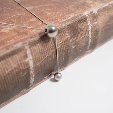 Snake Chain Ball Pendant Necklace Lifestyle