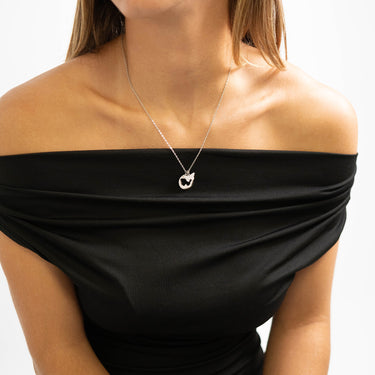 Butterfly Cutout Necklace Lifestyle