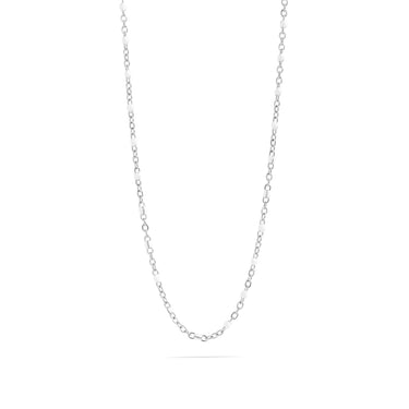 Confetti White Chain Necklace