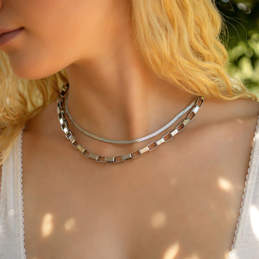 Thick Paperclip Chain