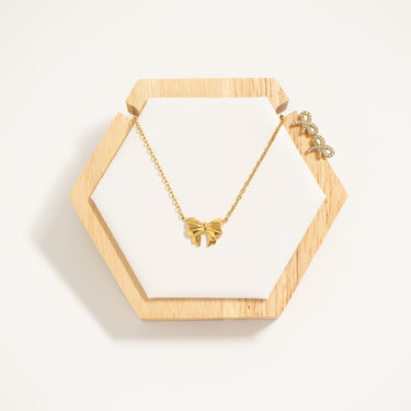 Bow Pendant Necklace