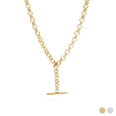 Gold Tbar Necklace
