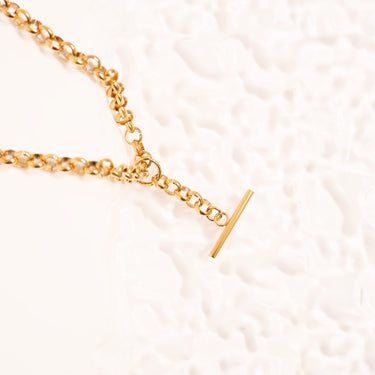 Gold Tbar Necklace
