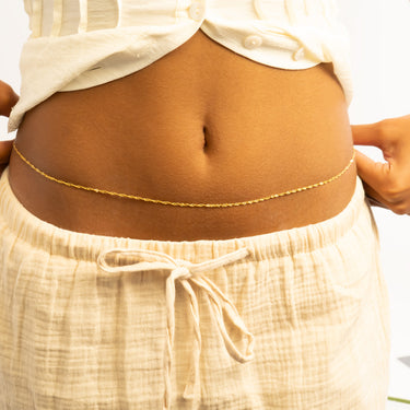 Gold Singapore Belly Chain