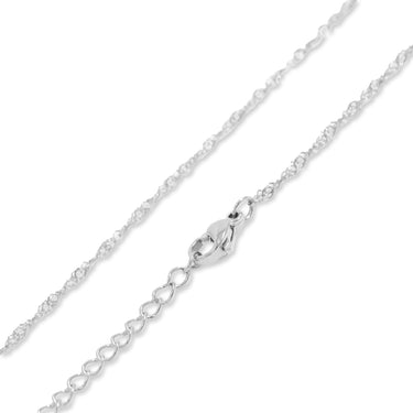 Silver Singapore Belly Chain