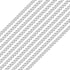 10 Pack - 4mm 24" Stainless Steel Diamond Cut Curb Chain Necklace / CHN7500