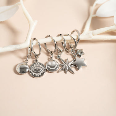 Star Huggie Earrings