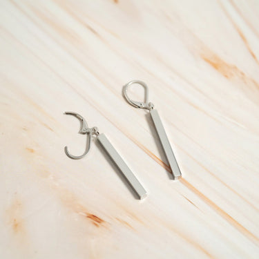Dangle Vertical Drop Bar Earrings
