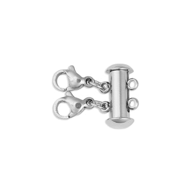 2 Row Layering Necklace Magnetic Clasp