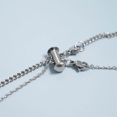 2 Row Layering Necklace Magnetic Clasp