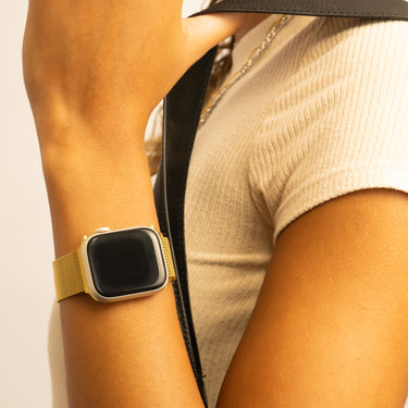 Gold Smart Watch Band
