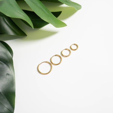 Classic Huggie Hoop Earrings