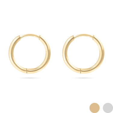 Classic Huggie Hoop Earrings