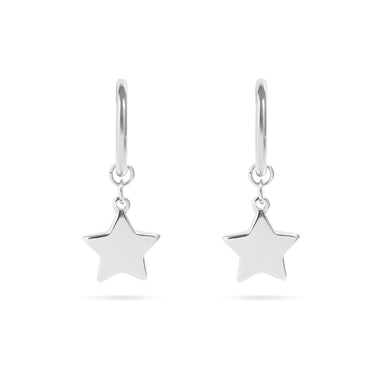 Star Huggie Earrings