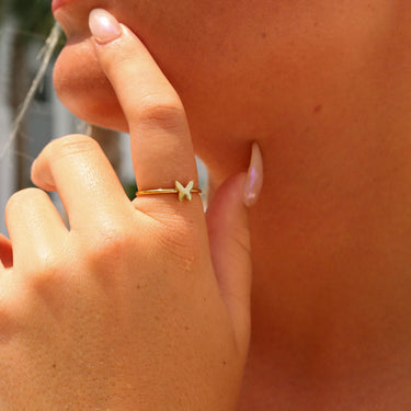 Symbol Stacking Ring Lifestyle
