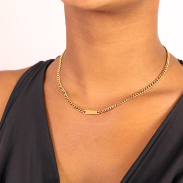 Stainless Steel Engravable Blank Connector Bar Charm