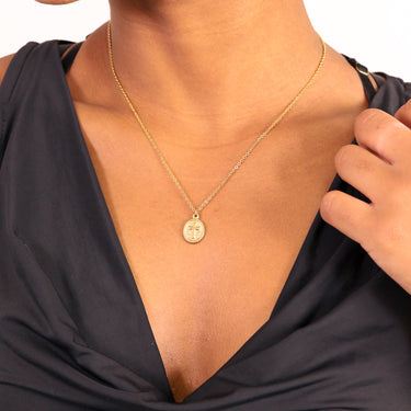 Medallion Cross Charm Lifestyle
