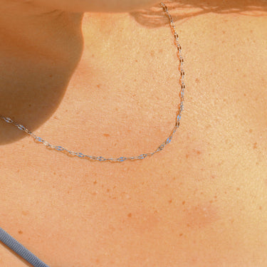 Lip Chain Necklace Lifestyle