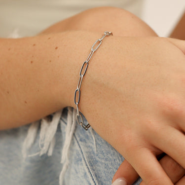 Paperclip Chain Bracelet Lifestyle