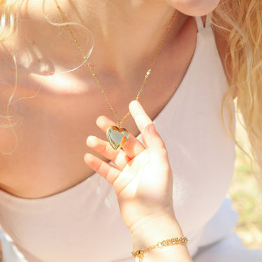 Heart Locket on chain