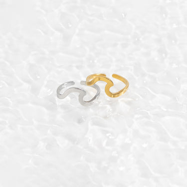 Wave Toe Ring