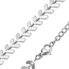Stainless Steel PVD Coated Chevron Necklace / CHN9955