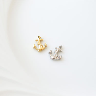 18K Gold PVD Stainless Steel Anchor Charm