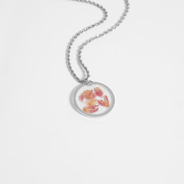 Open Back Circle Bezel Pendant