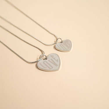 Stainless Steel Heart love Charm