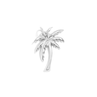 Silver Palm Tree Charm