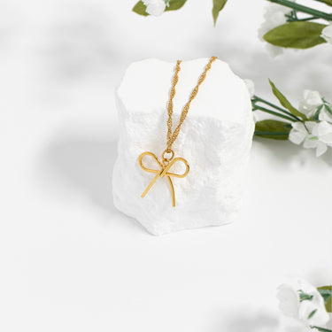 Thin Bow Charm