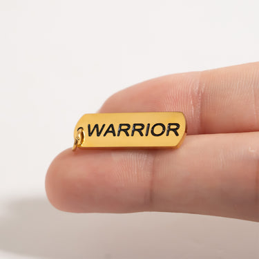 Warrior Charm to scale