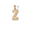 18K Gold PVD Coated Stainless Steel Sports Letter Pendant / PDS0004
