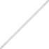 1.2mm Diamond Cut Curb .925 Sterling Silver Permanent Jewelry Chain - By the Foot / PMJ0010