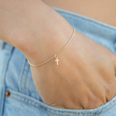 1.2mm Diamond Cut Curb 14K Gold Plated .925 Sterling Silver Permanent Jewelry Chain - By the Foot / PMJ0019
