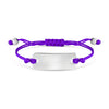 Engravable Rectangle ID Friendship Curved Bar Bracelet / RB0001