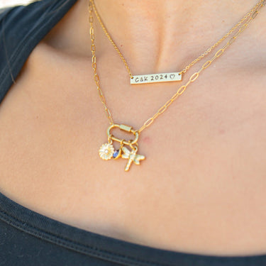 18K Gold PVD Stainless Steel Dragonfly Charm