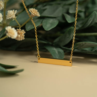 Blank Bar Necklace