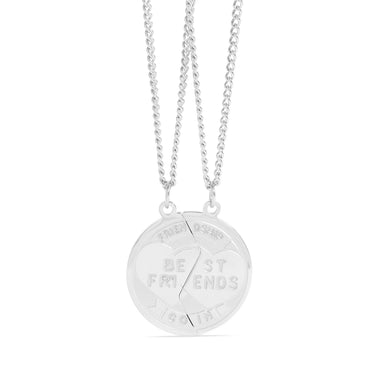 Stainless Steel Best Friend Break Apart Friendship Necklace
