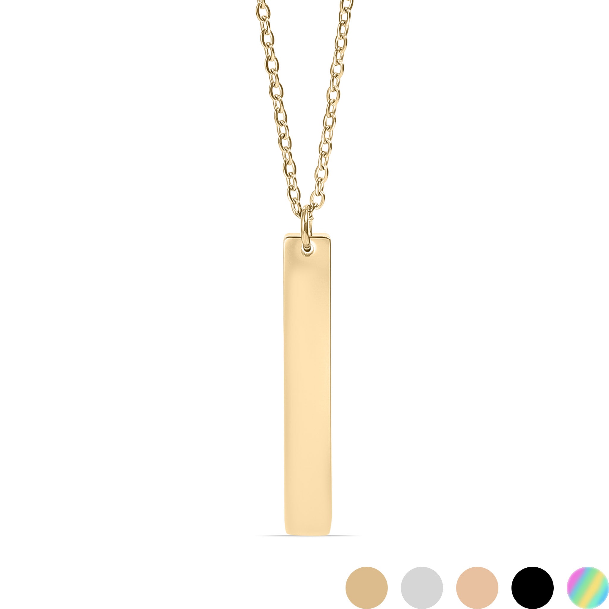 Vertical Bar Necklace